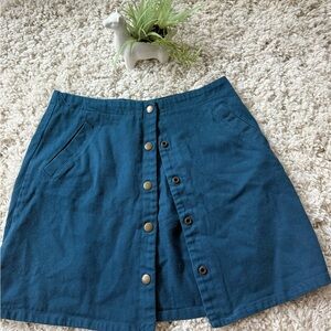 Stylish Teal Skirt by Miami